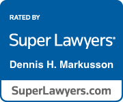 Rated By Super Lawyers Dennis H. Markusson
